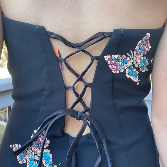 Anna Scott size 8 strapless dress - Picture 10 of 12